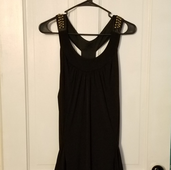 Torrid size 2 black studded tulip dress plus size - Picture 2 of 6